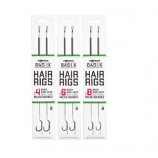 Korda Basix Hair Rigs 2pk ALL VARIETIES